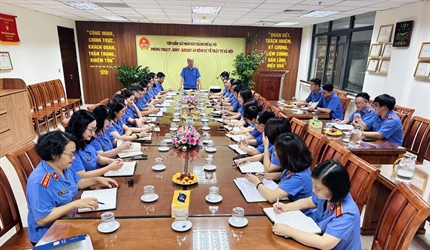 Chi bộ Phòng 2 – Đảng bộ Viện KSND thành phố Hà Nội tổ chức sinh hoạt...